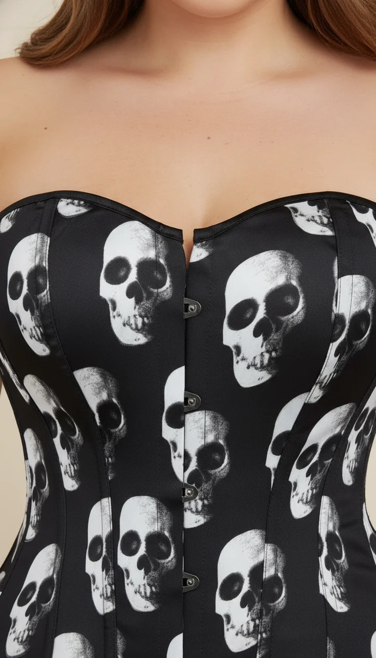 Corset Style Gothique - Vue face