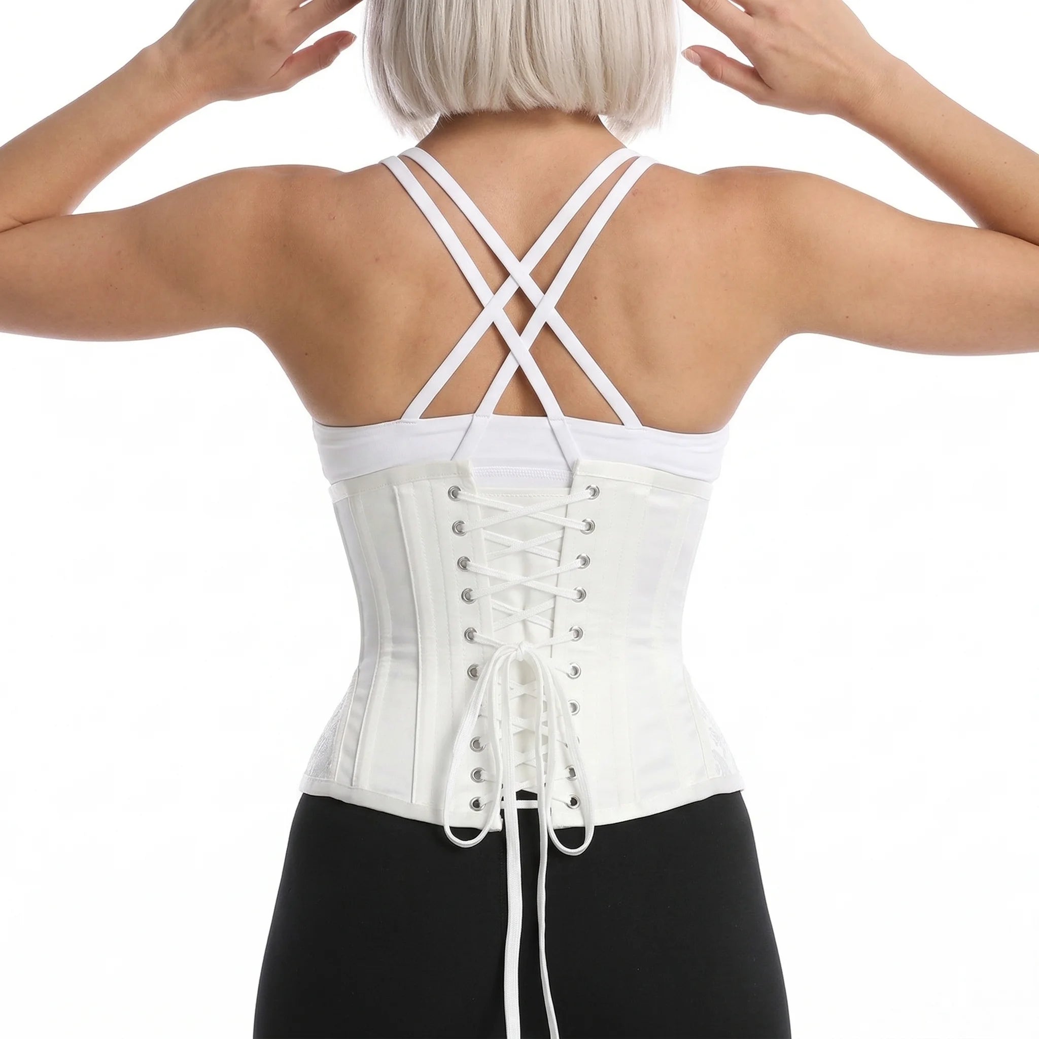 Corset Underbust Vintage - Vue dos (petite)