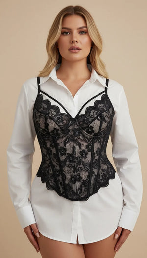 haut ajusté Lingerie élégant - Vue principale