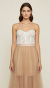 Robe Corset Tulle Scintillant