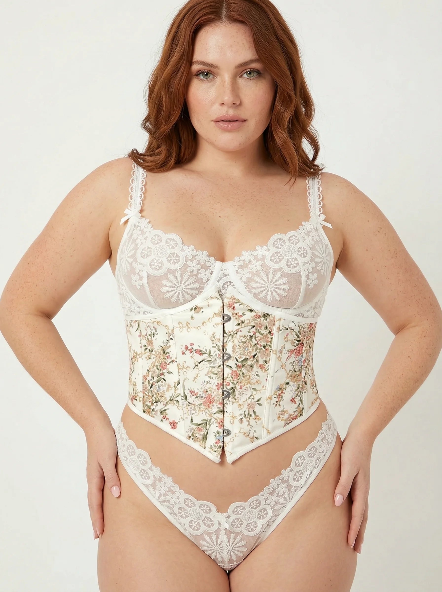 Underbust Corset Floral